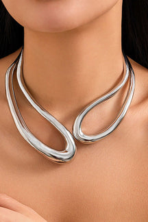 Collier minimaliste doré pureté