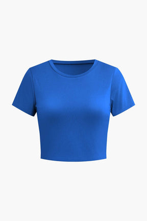 Crop Top Basique Ajusté
