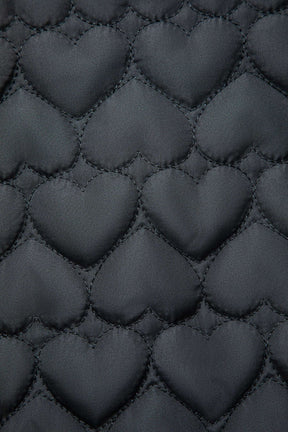 Détail poches doudoune noire ravissante