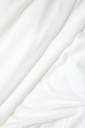Ensemble Asymétrique Blanc Élégant