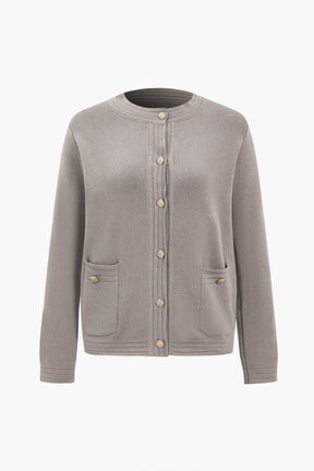 Ensemble cardigan tricot vue de dos soleil