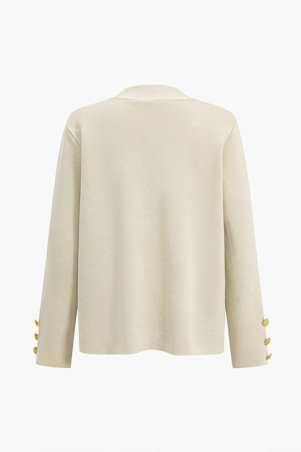 Ensemble Cardigan Tricot Boutons Dorés