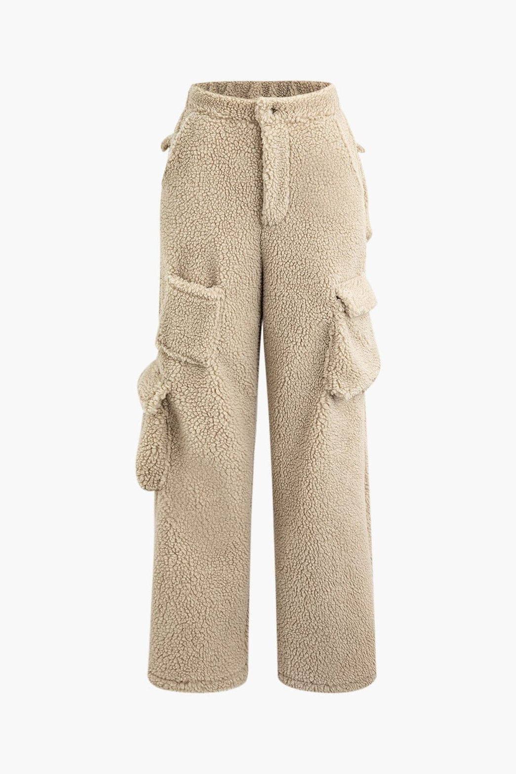 Veste courte teddy poches délice