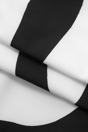 Ensemble moderne noir et blanc fraîcheur