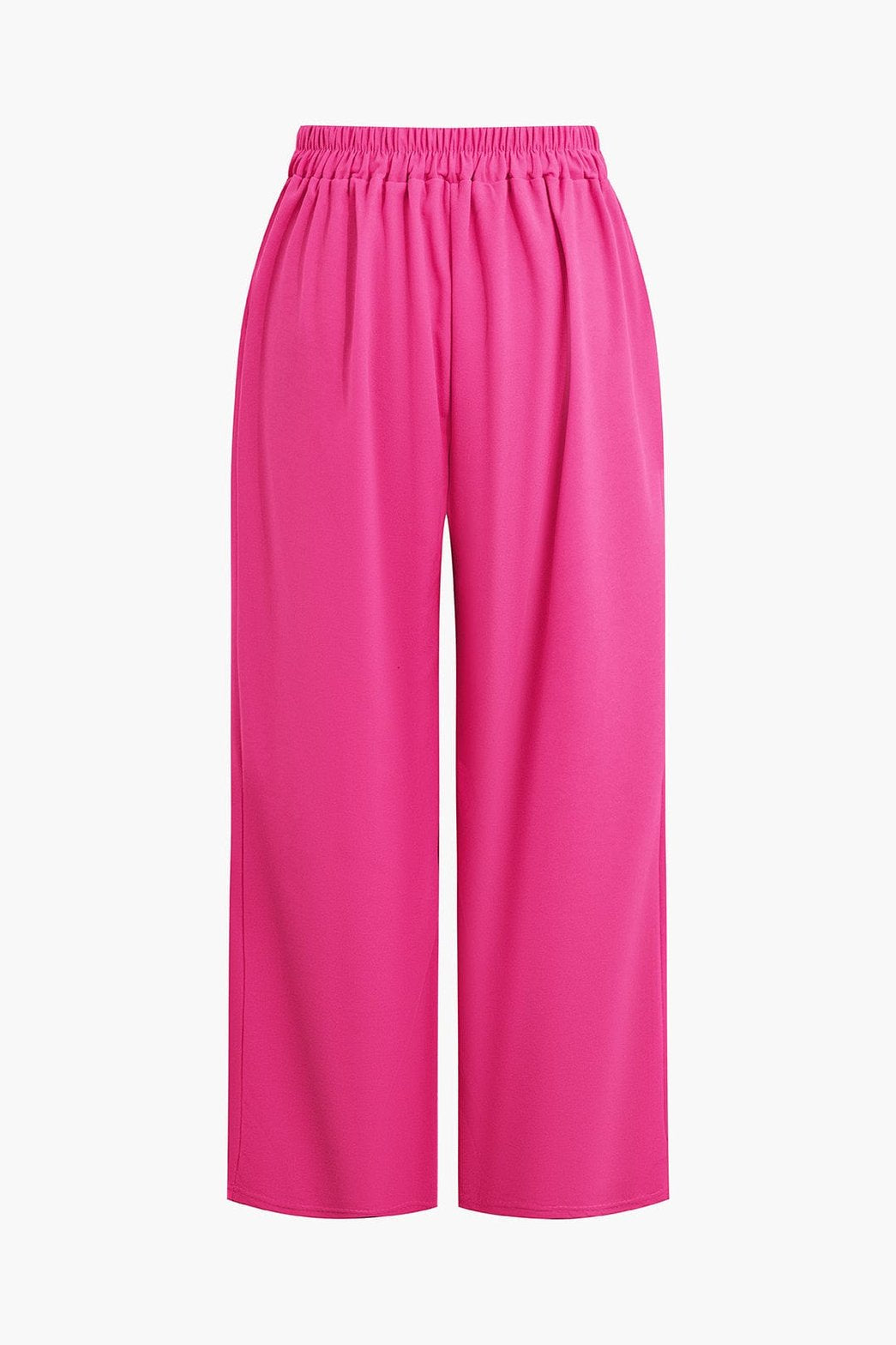 Ensemble Chic Pantalon Large et Top sans Manches