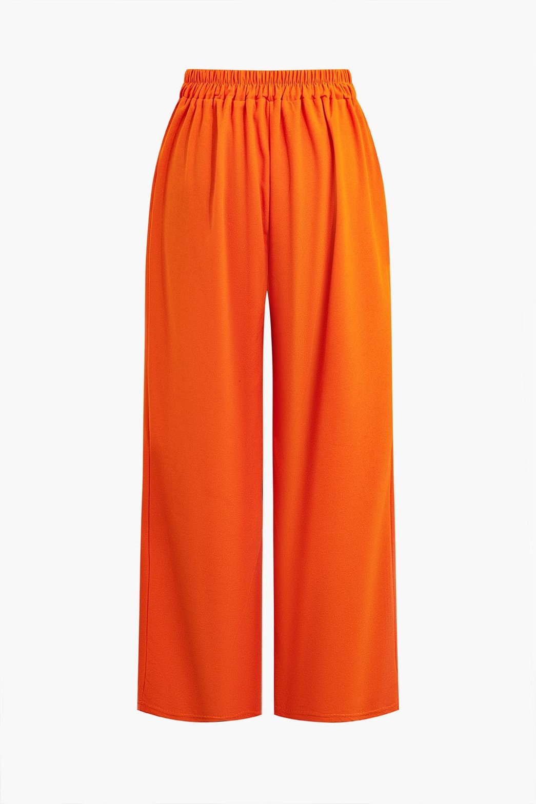 Ensemble Chic Pantalon Large et Top sans Manches