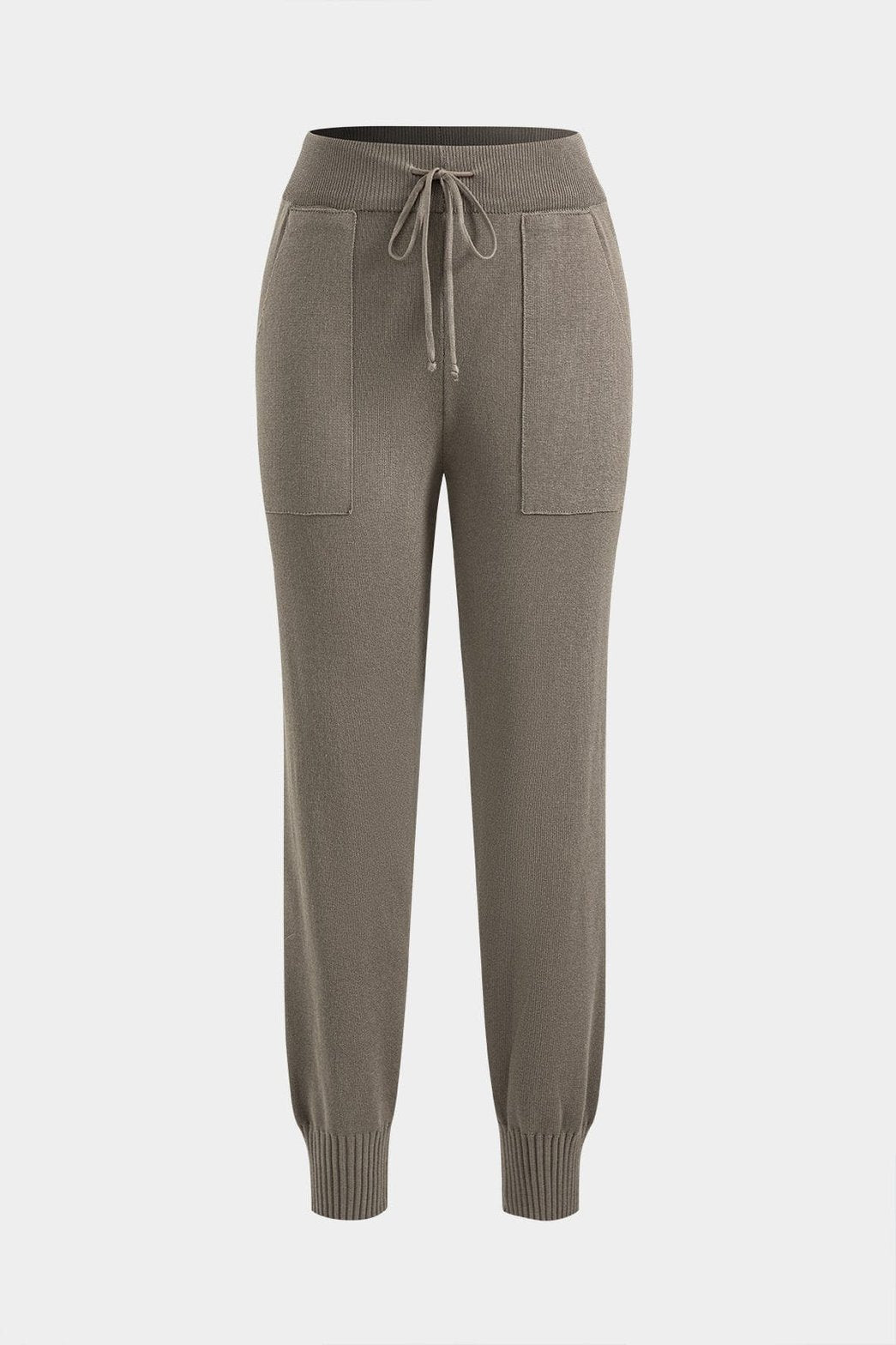 Ensemble tricot col roulé motif losanges bicolore détail maille confort