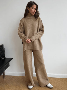 Ensemble confort tricot oversize harmonie