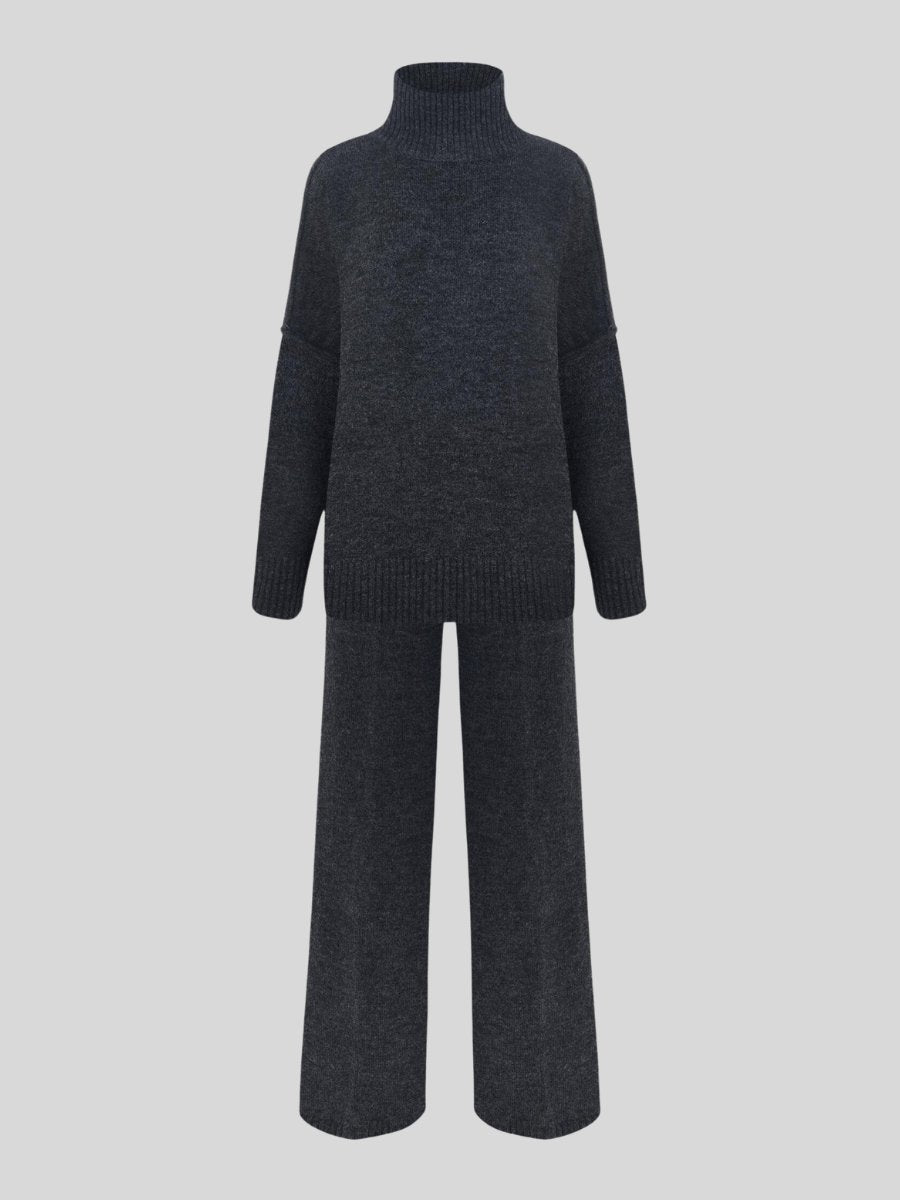 Ensemble col roulé tendance paisible