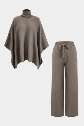 Ensemble tricot oversize taupe doux