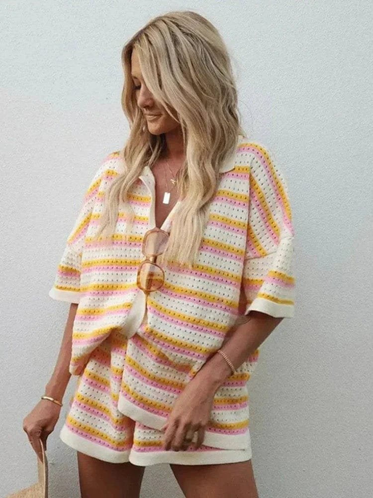 Ensemble coordonné femme océan