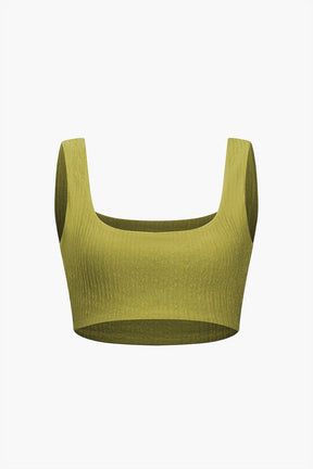 Ensemble Crop Top et Jupe Longue Drapée
