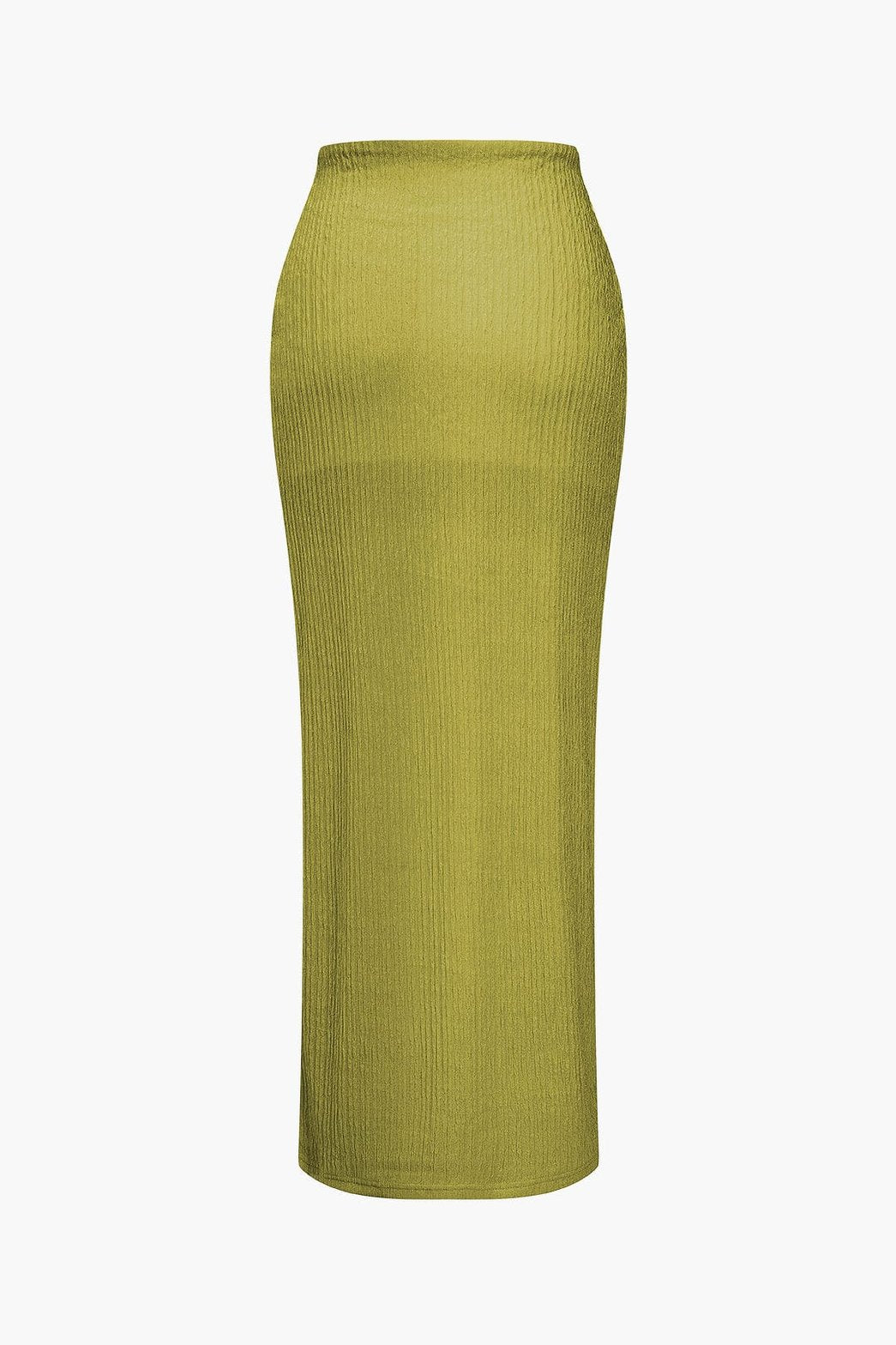Ensemble Crop Top et Jupe Longue Drapée