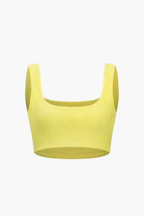 Ensemble deux pièces élégant citron
