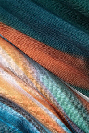 Ensemble crop top et jupe tie-dye harmonie