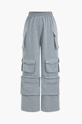 Ensemble sportif gris élégance