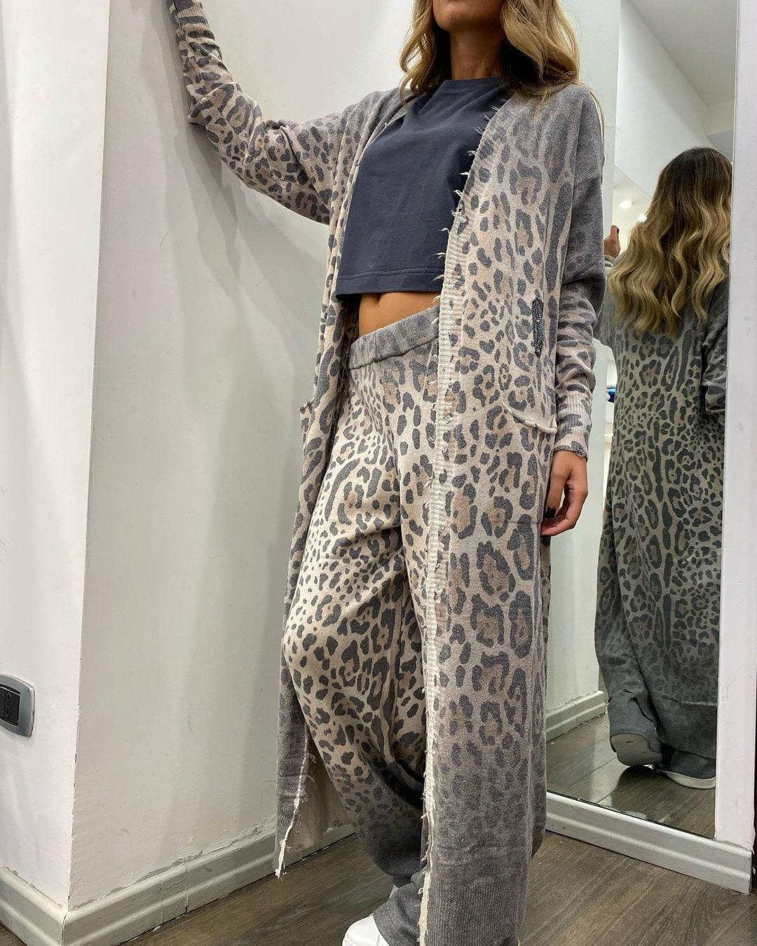 Tenue décontractée léopard douceur