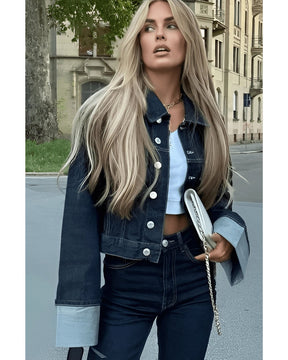 Ensemble denim élégant soleil