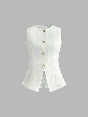 Ensemble denim chic vue trois-quarts arc