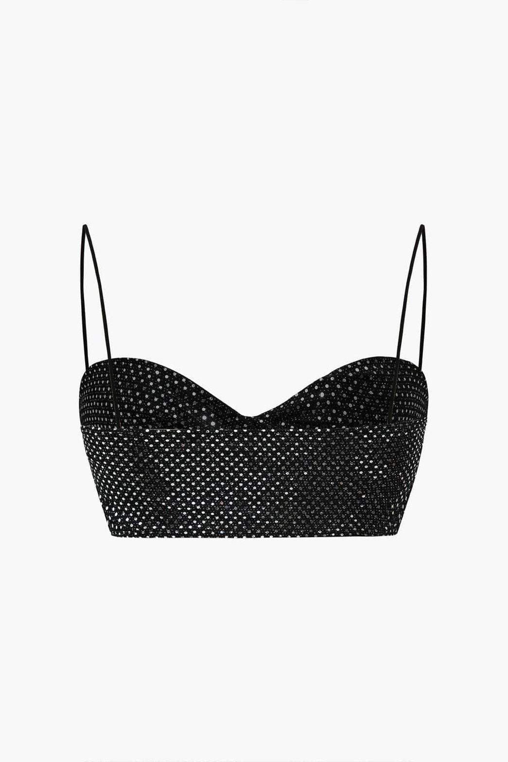 Ensemble jupe longue brillante cristal