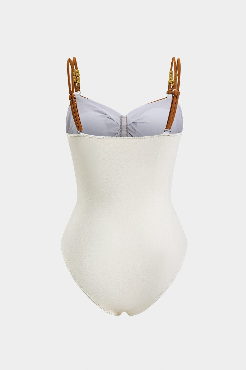 Détail des découpes du maillot gainant vague