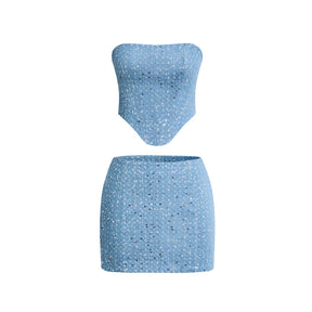 Guide des tailles ensemble pailleté soleil