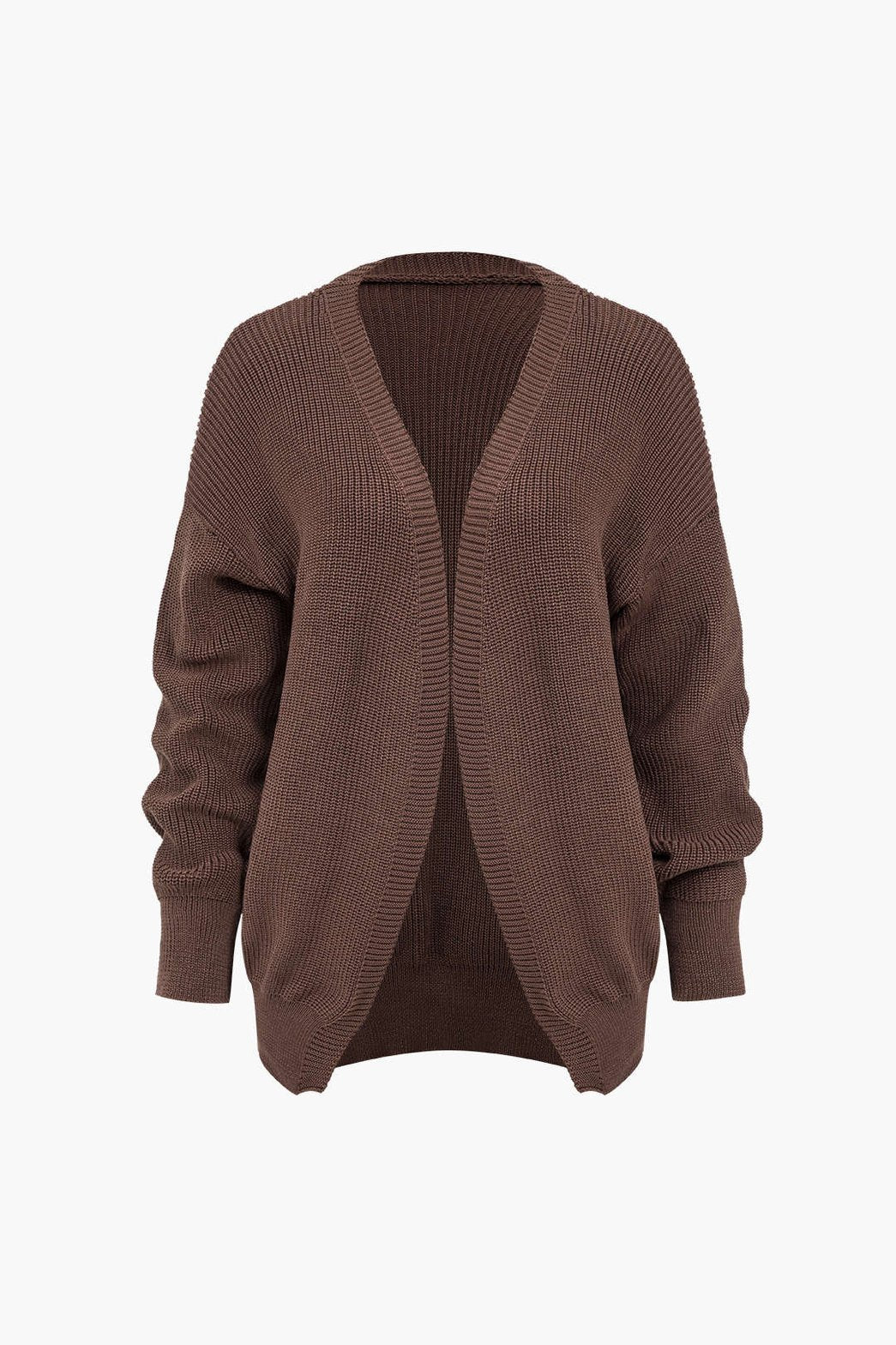 Ensemble deux pièces maille marron style
