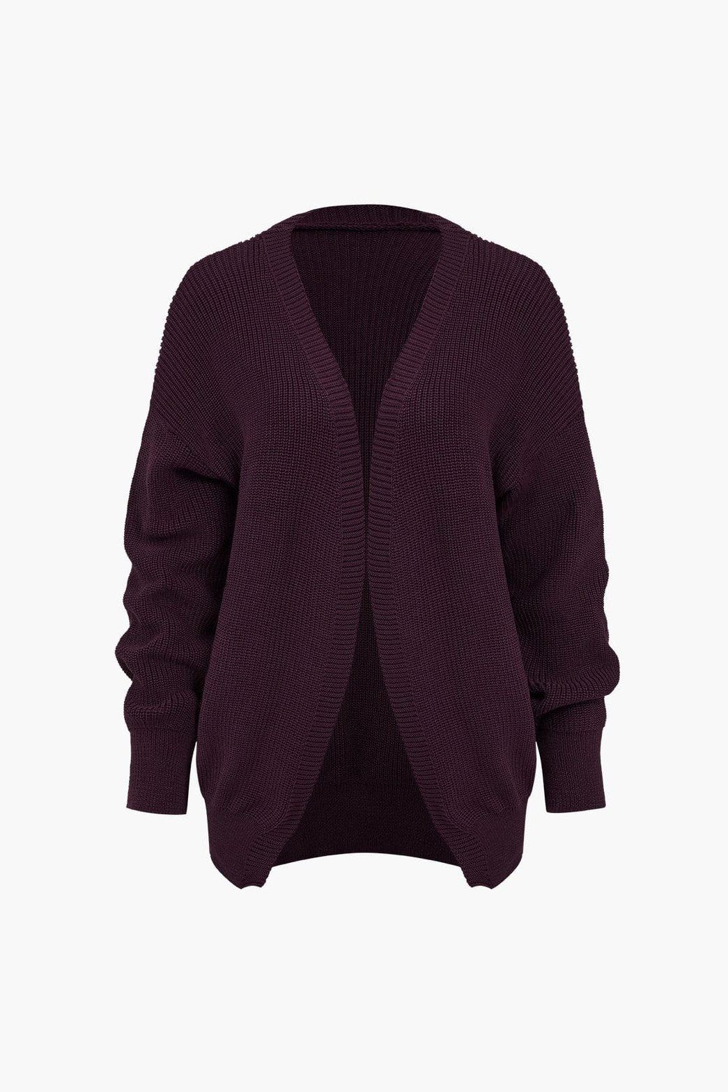 Ensemble Robe Côtelée et Cardigan en Maille