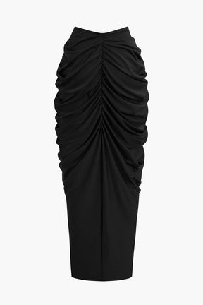 Ensemble Robe Longue Drapée