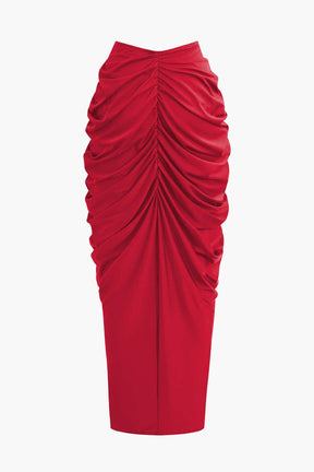 Ensemble Robe Longue Drapée