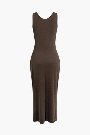 Ensemble Robe Longue et Sweat à Capuche Casual