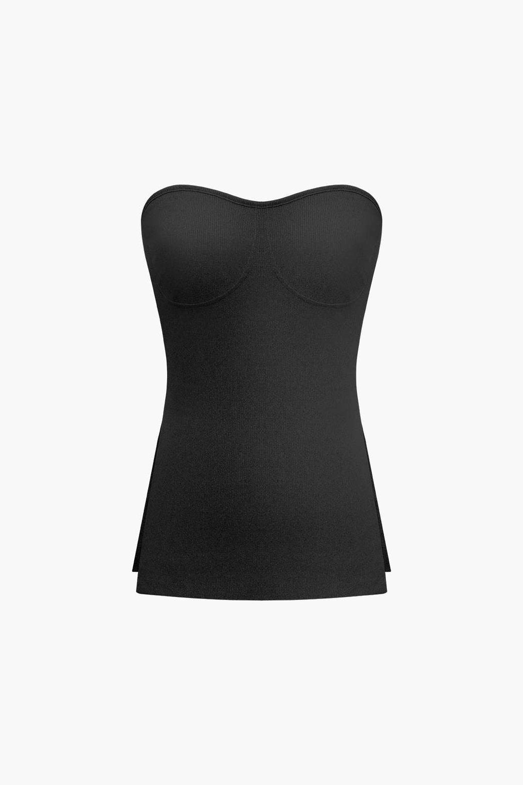 Ensemble Short Côtelé Basic Gris