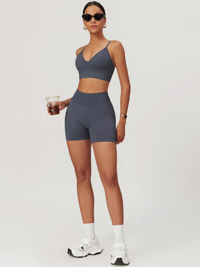 Ensemble yoga moderne dos brassière étoile