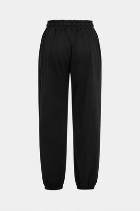 Ensemble sportswear détail taille élastique nuage