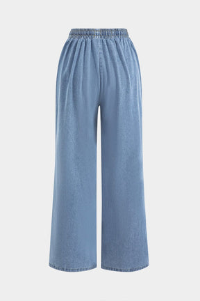 Détail bandes latérales pantalon vague