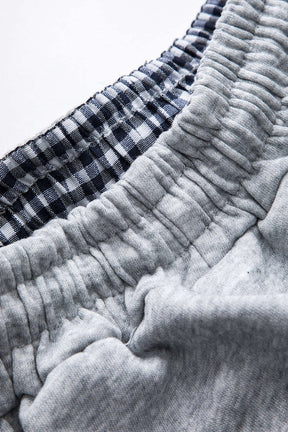 Détail cordon jupe gris chic