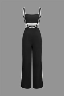 Ensemble sportswear côtelé moderne