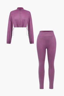 Ensemble Sport Crop Top et Legging
