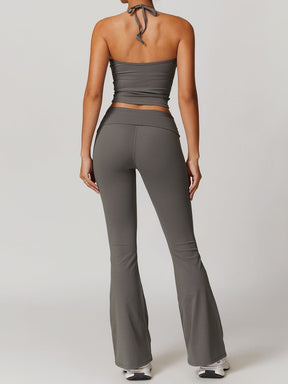 Tenue sport deux pièces rosée
