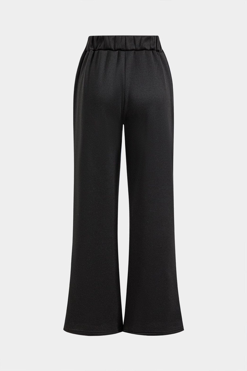 Ensemble sportif noir détail bandes latérales rubis