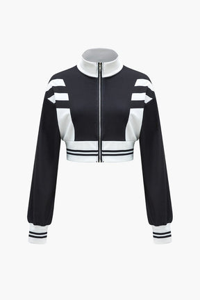 Ensemble sportif détail de la veste soleil