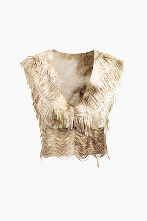 Ensemble Texturé Col V avec Jupe Longue