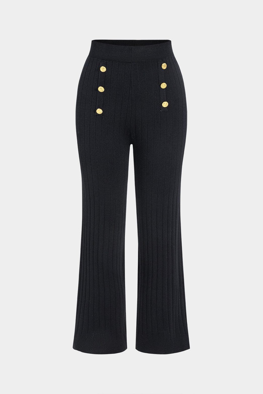 Ensemble tricot détail boutons saphir