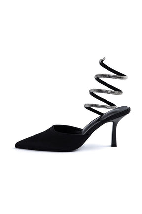 Chaussures élégantes vue latérale gracieux