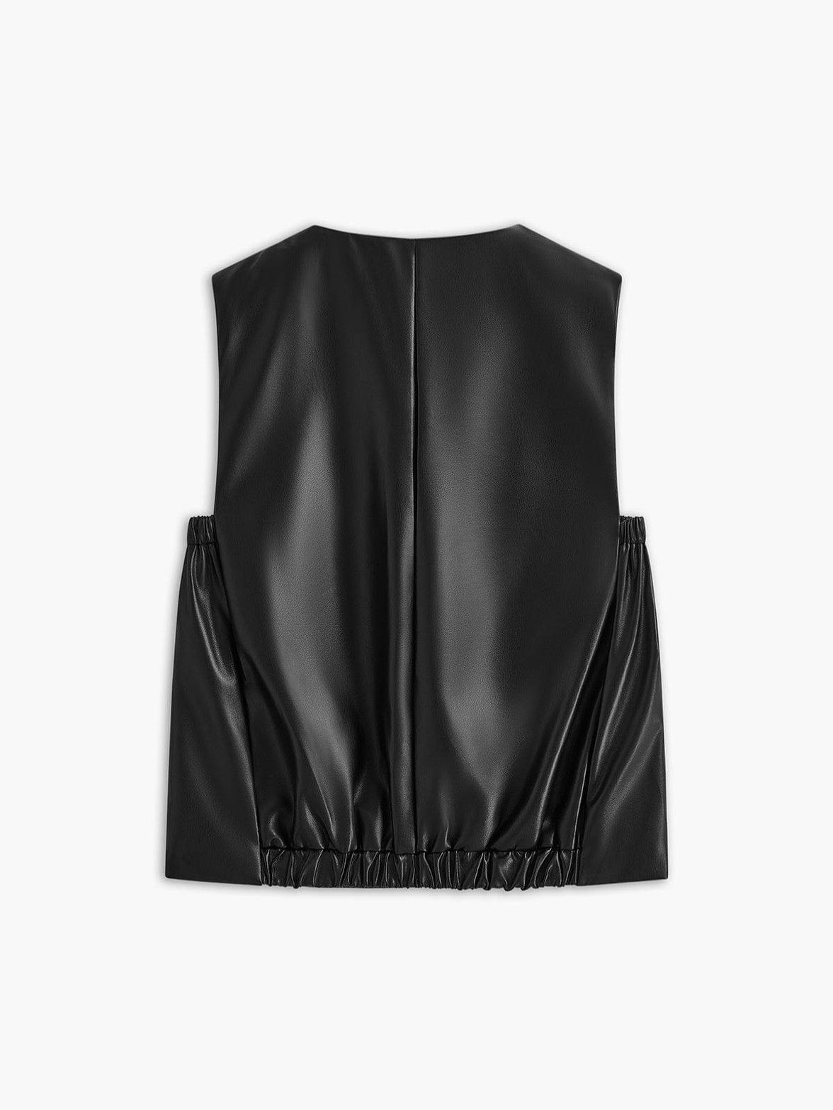 Gilet noir style moderne harmonie