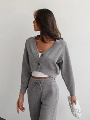 Gilet court sport chic douceur