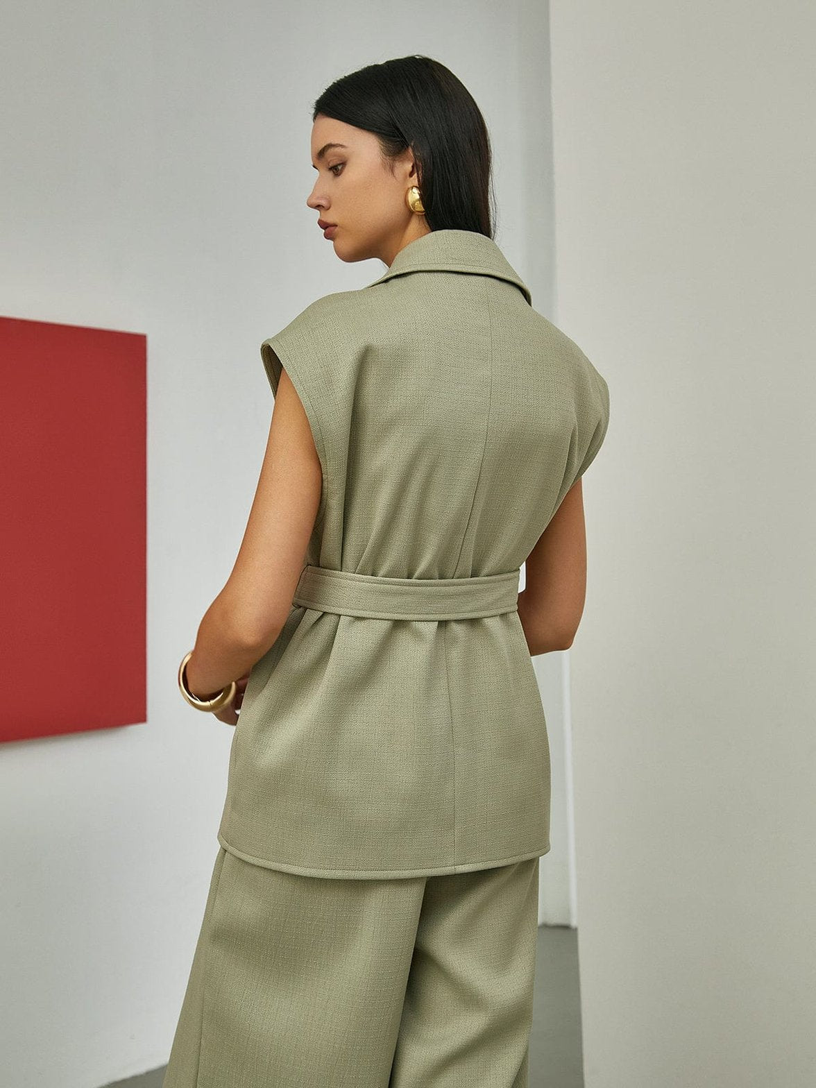 Gilet style minimaliste pure
