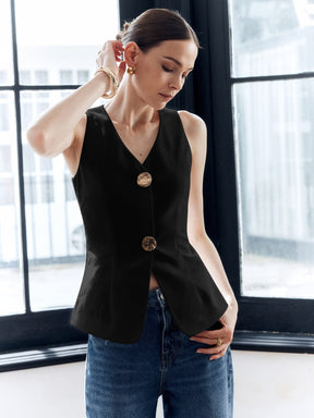 Gilet blanc style minimaliste pluie