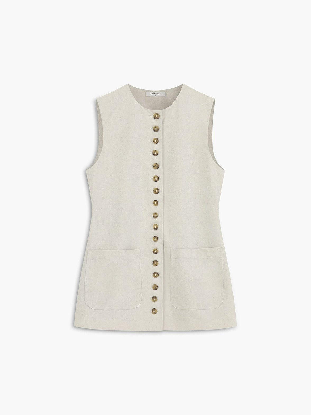 Gilet coupe ajustée gracieux