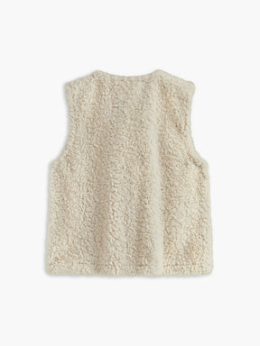 Gilet polaire casual chaleureux